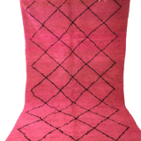 Tapis marocain rose 295x182cm