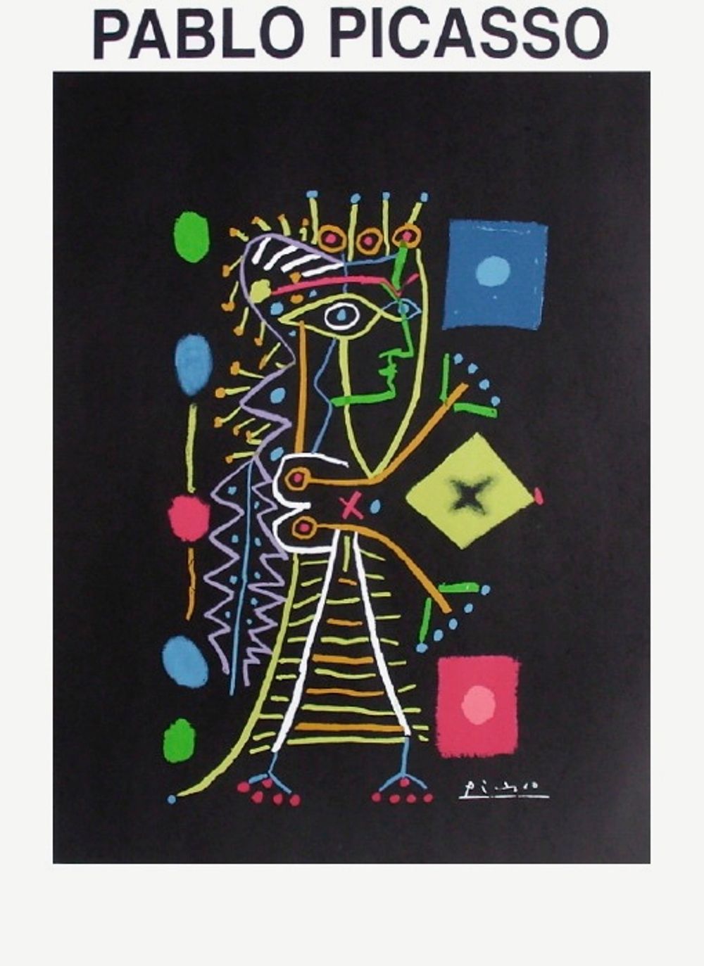 Pablo PICASSO, Raphael Gallery Poster 2000