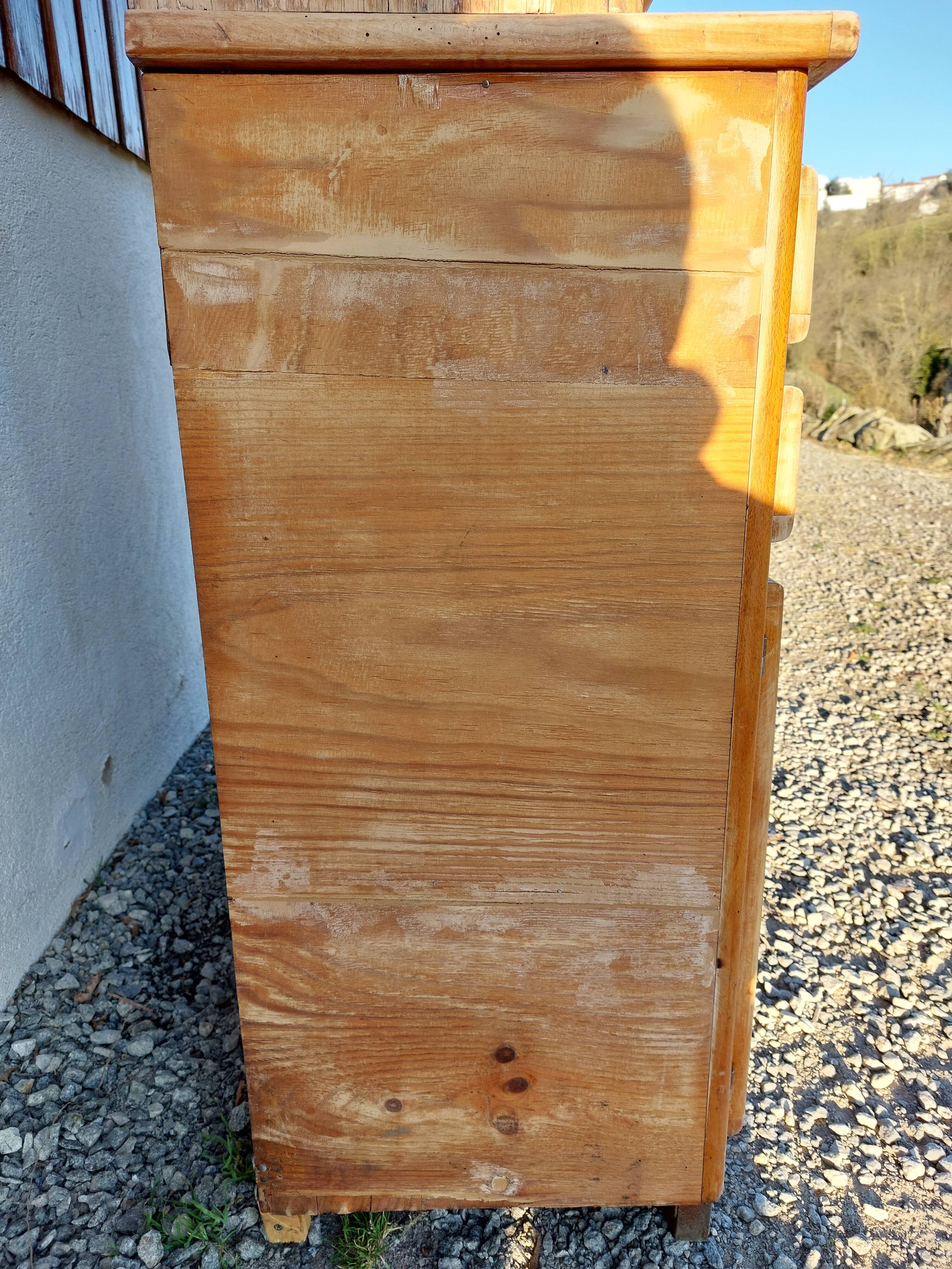 Mado sanded sideboard, painting to choose from