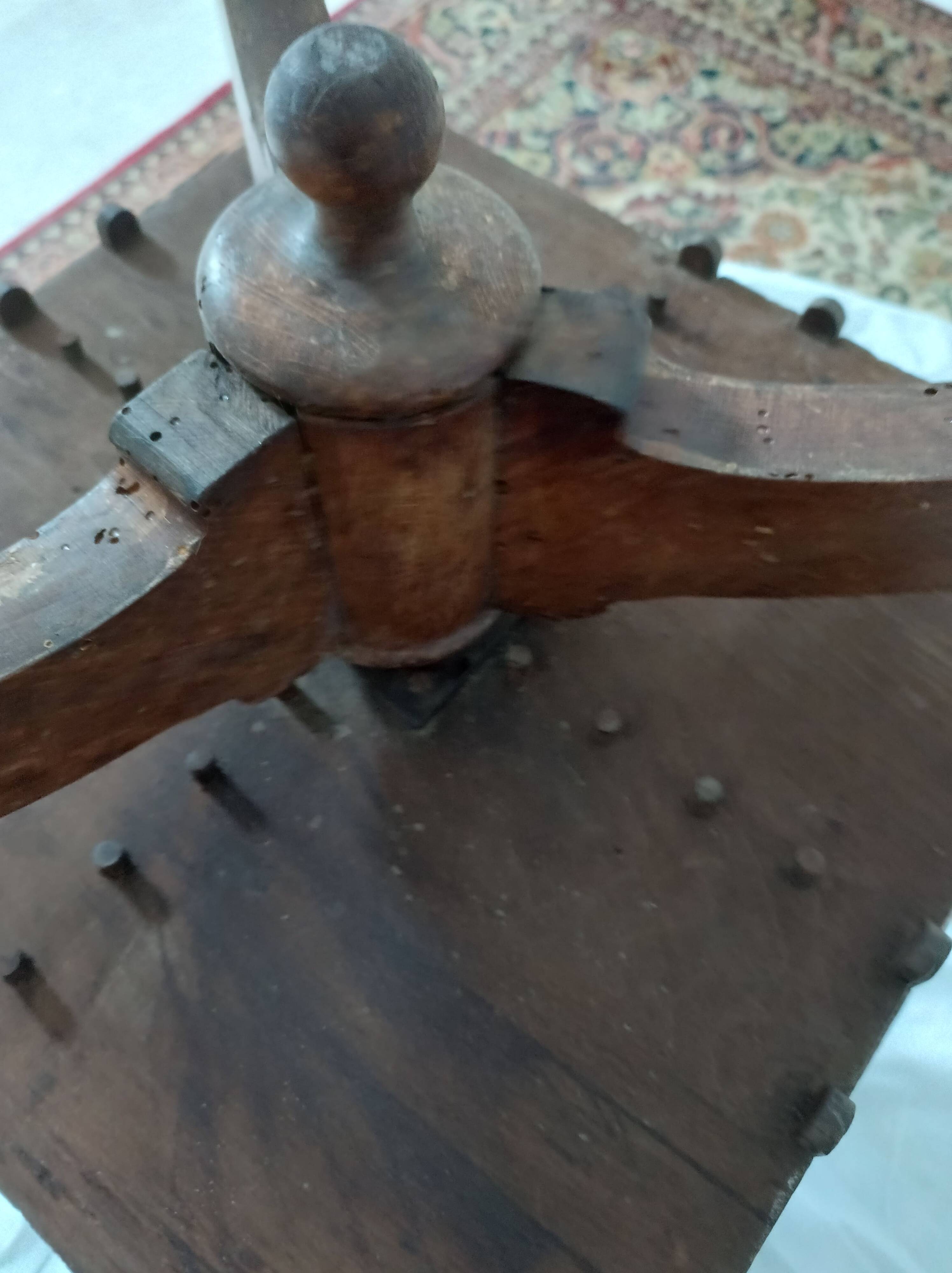 Art Nouveau style revolving bookcase