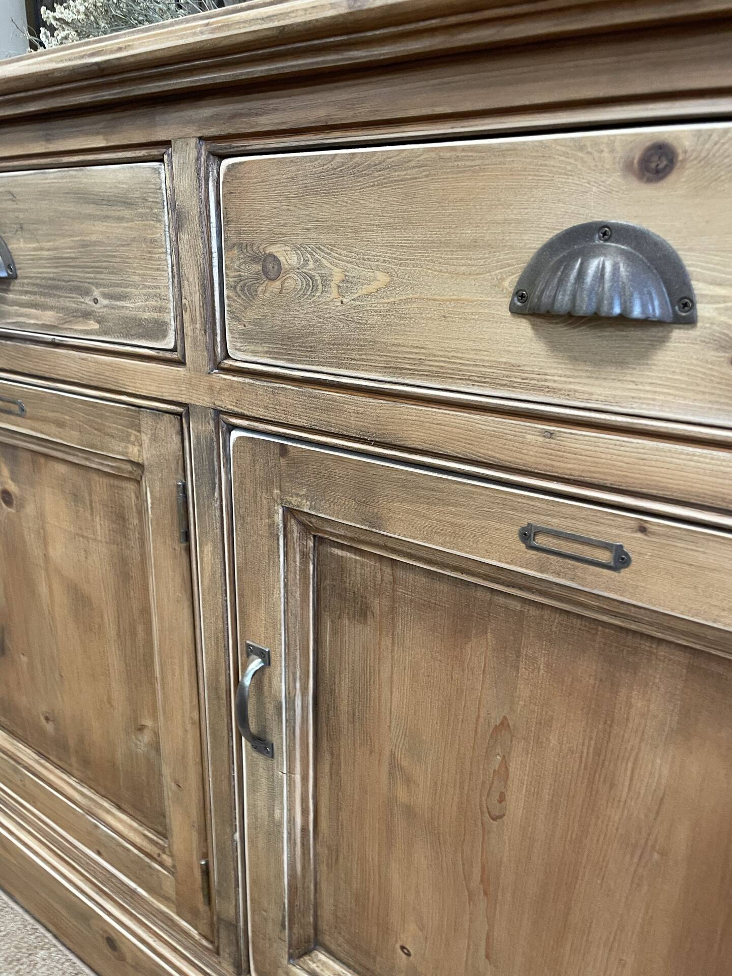 Wooden sideboard