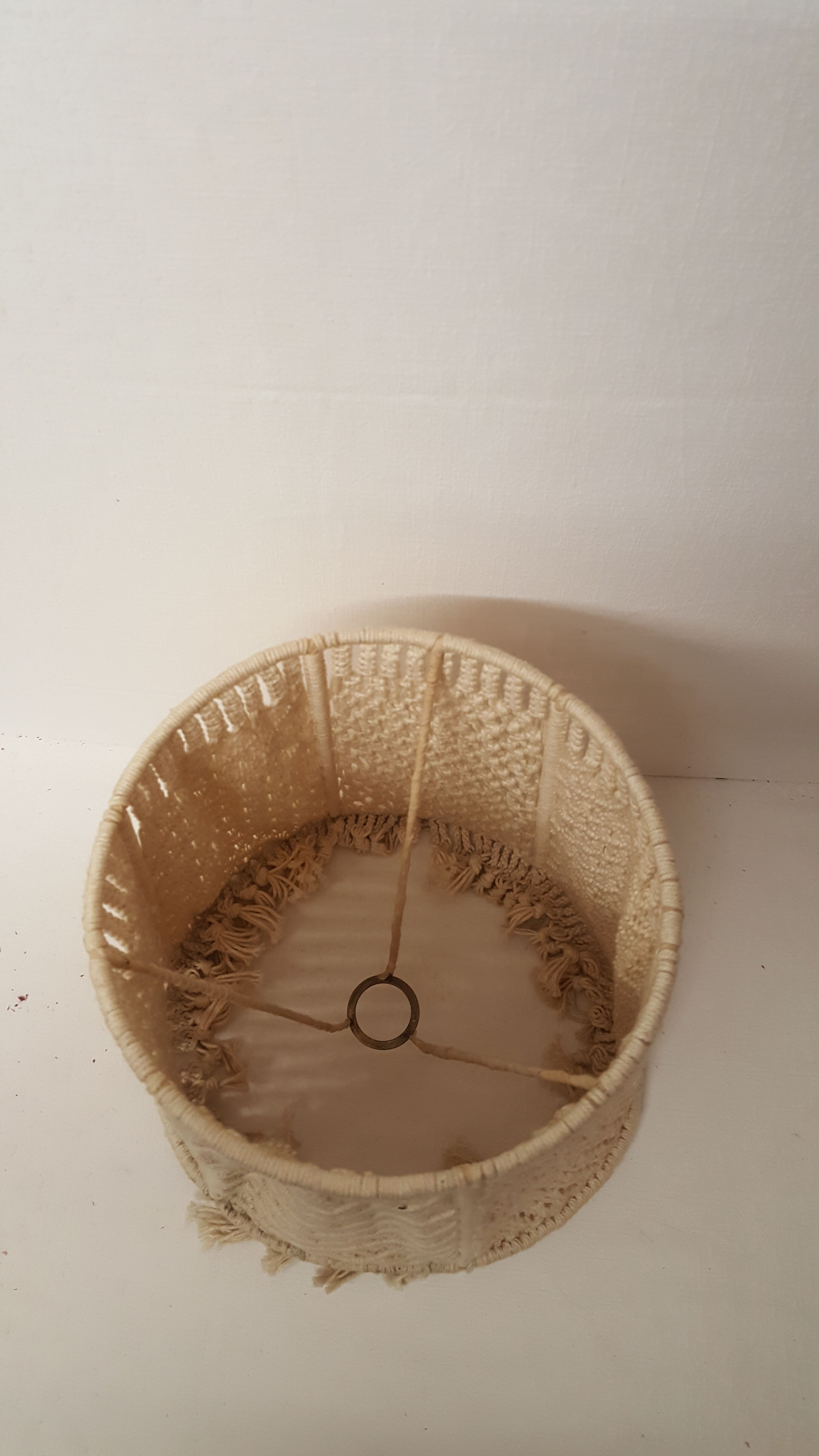 Vintage daybat in macramé