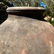 Jarre poterie en terre cuite ancienne 19ème