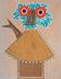 Enrico baj: owl - original lithograph