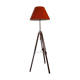 Wooden tripod floor lamp 1970