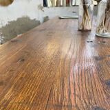 Guinguette table and its 2 benches