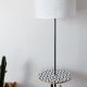 Lampadaire vintage tripode relooké