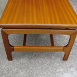 Bench , teak table, 1970s