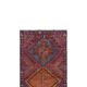 Vintage Turkish hallway rug 127x370 cm
