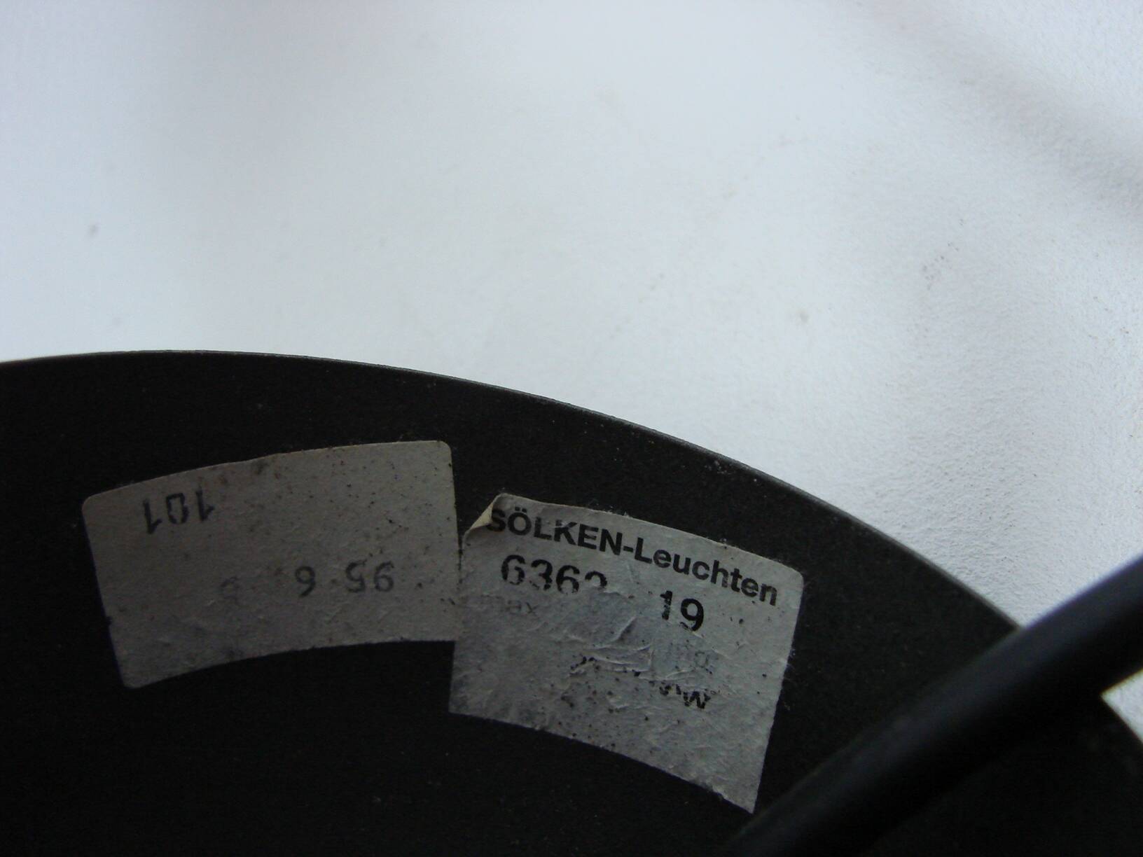 Double pendant lamp by Solken, 1970's.