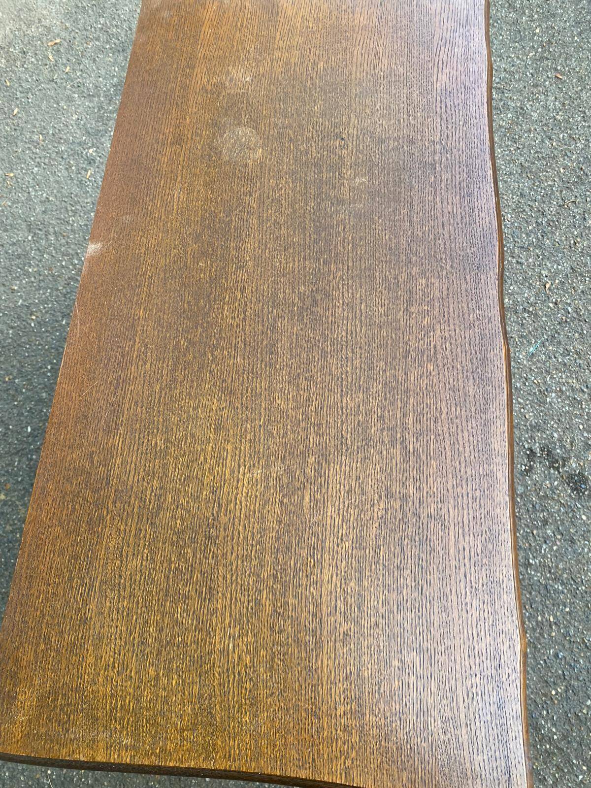 Louis XV buffet TV bar in oak 1970