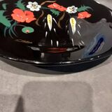 Decorative Longwy enamel plate
