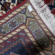 Vintage European Persian-style Shiraz rug 100 cm x 142 cm 1950s - 1C1232