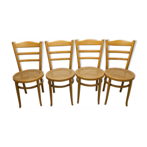 4 chaises baumann modèle