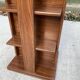 Wooden revolving bookcase