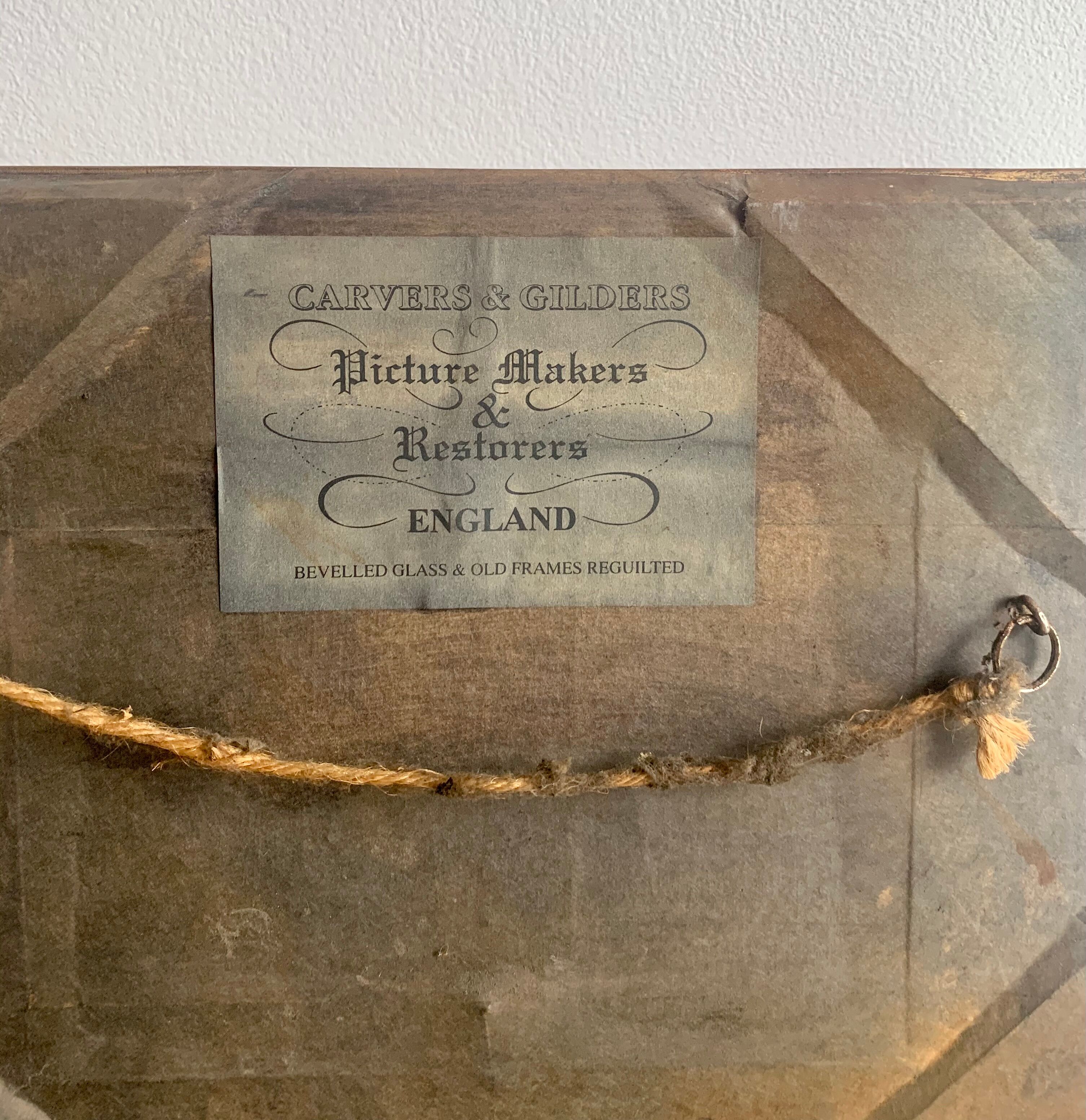 Oil painting Carvers & Gilders Picture England