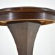 Table basse d'appoint Art Déco des années 1920 et nappe