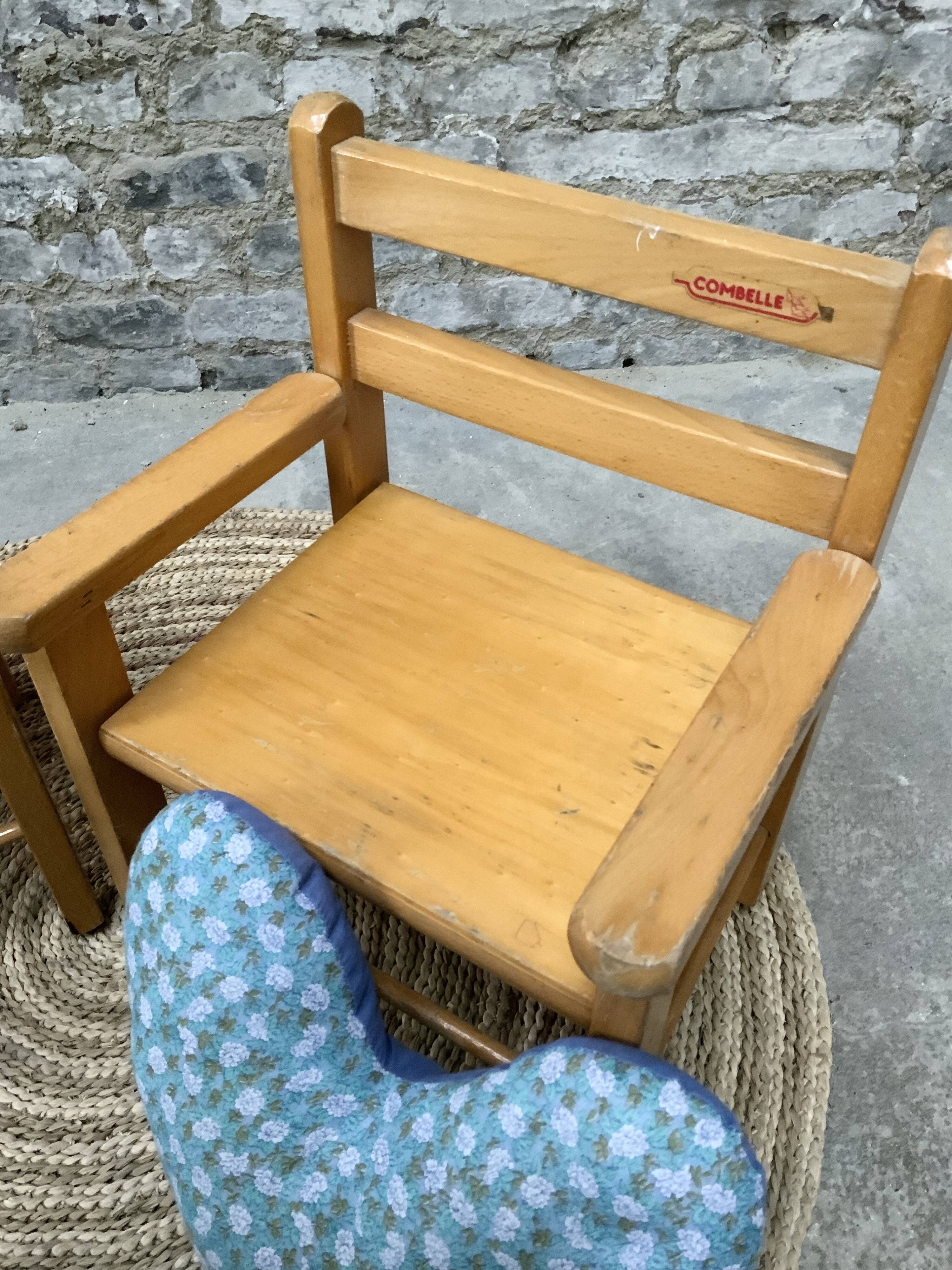 Set of 2 children's chairs combelle