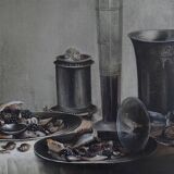 Stanislas kostka oil on canvas still life