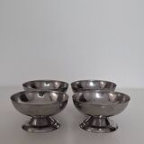 Coupe à glace en inox vintage