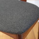 Set of 6 vintage Scandinavian teak chairs by Samcom, 1960