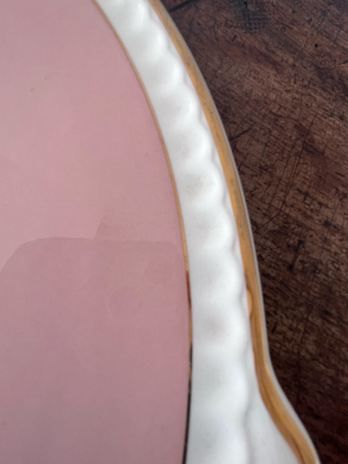 Old round cake dish Villeroy & Boch