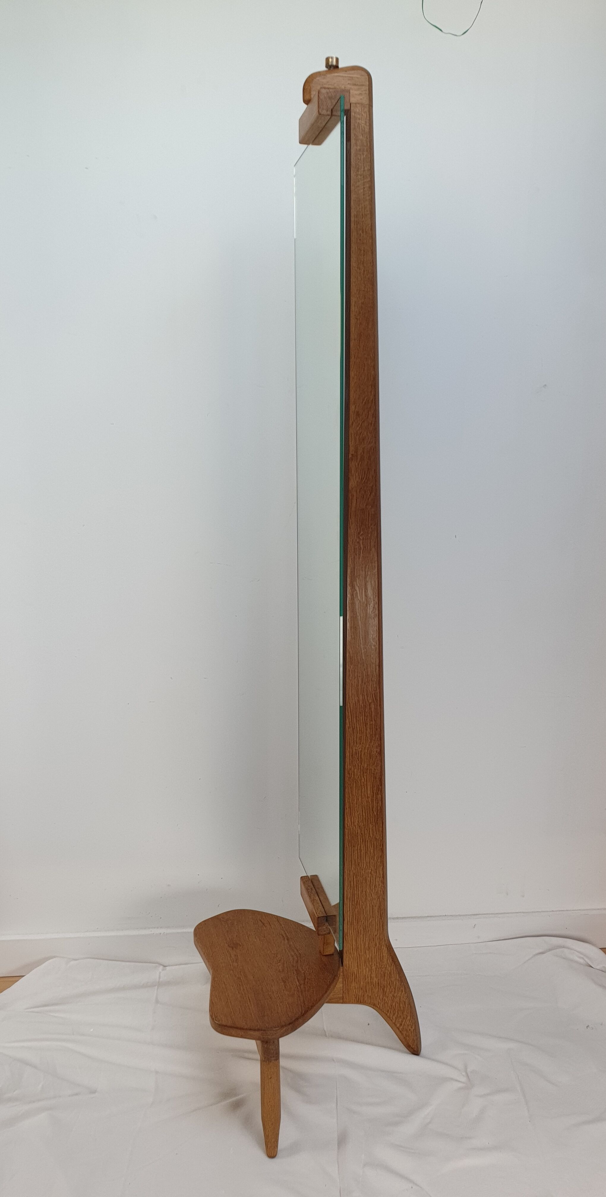 Miroir psyché Guillerme et Chambron circa 1960