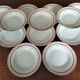 12 K&G Lunéville soup plates, Madrigal model