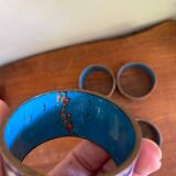 Decorated napkin rings