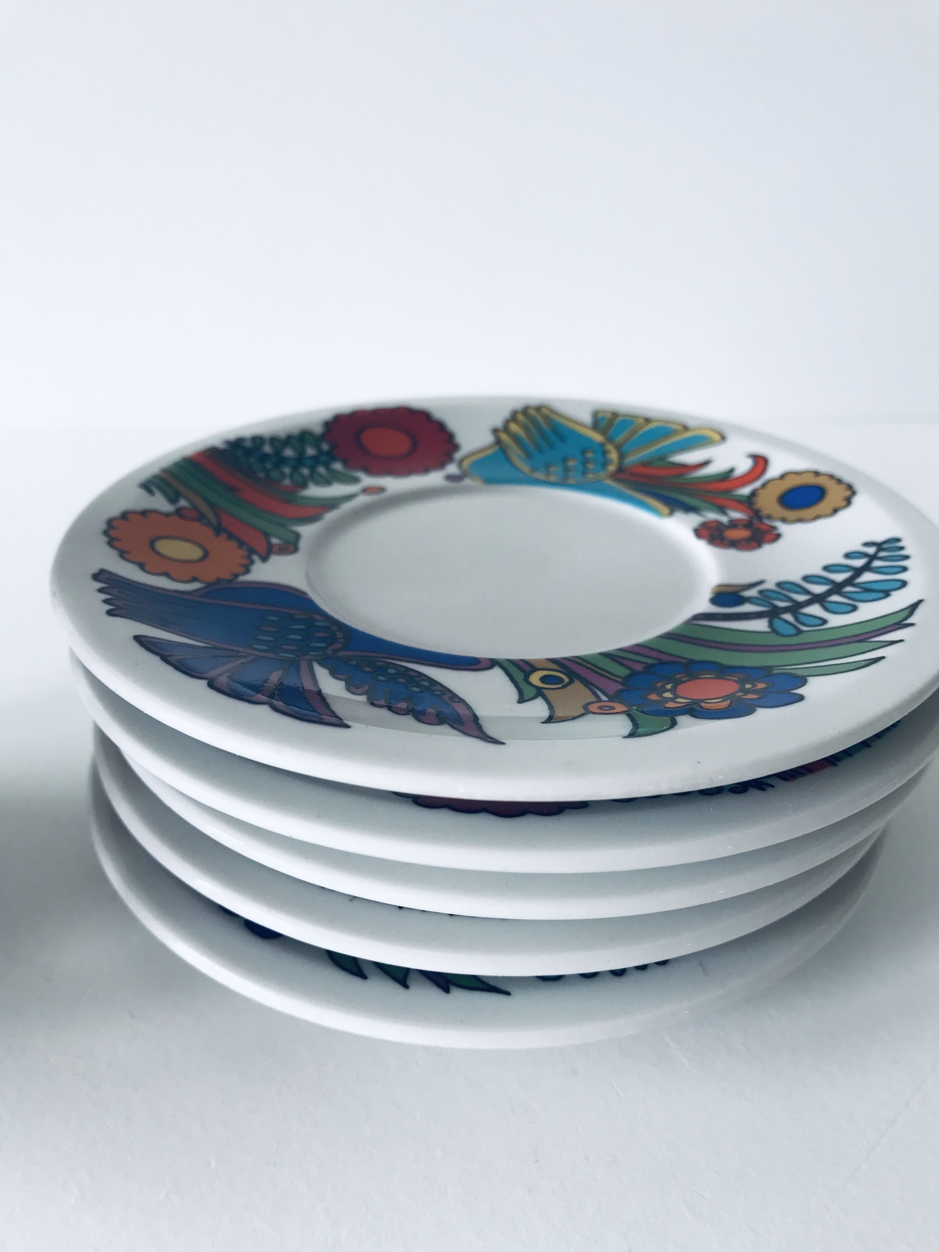 Acapulco coffee cup and saucers by Villeroy and Boch