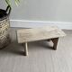 Tabouret banc bois