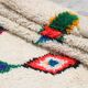 Large handmade colourful rug, 295 x 195 cm - G1087