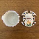 Old earthenware mustard maker grey poupon dijon