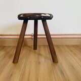 Cowhide stool