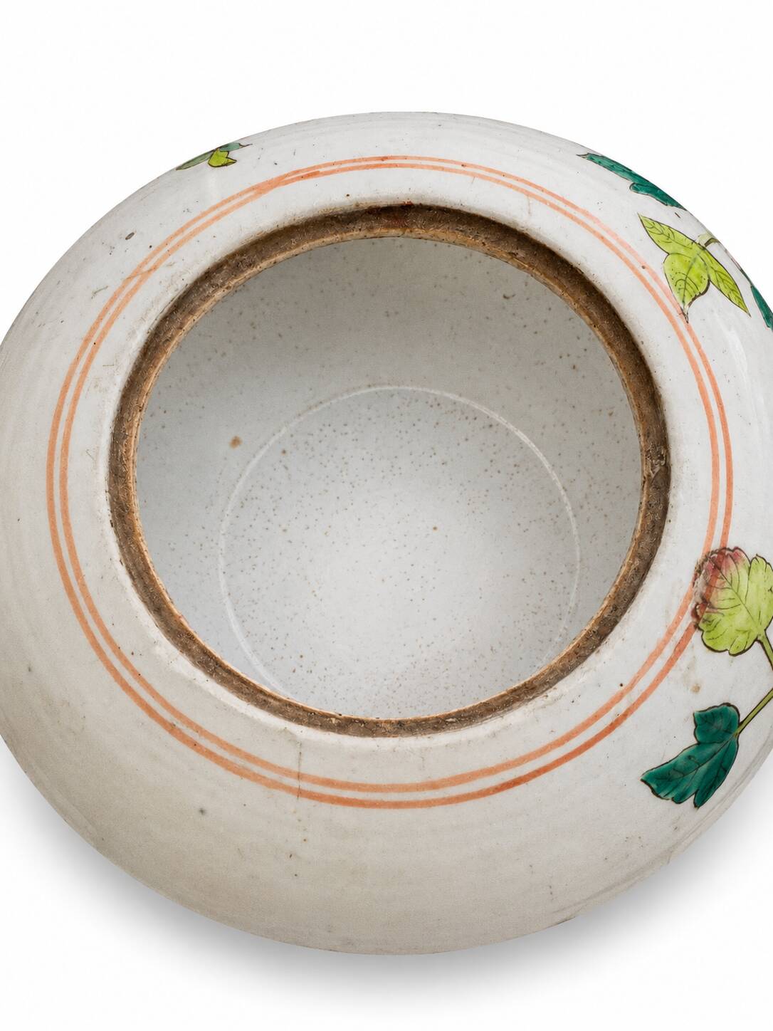 Cache-pot en porcelaine chinoise « famille rose »