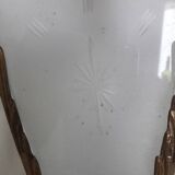 Bronze and glass pendant light