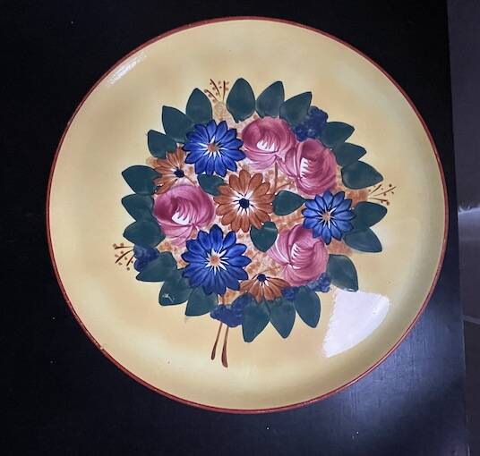Tart or pizza dish / Round serving platter Longwy