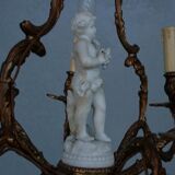 Napoleon III biscuit baby chandelier