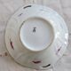 Vintage salad bowl in Limoges porcelain by Ahrenfeld – Pink floral decoration
