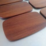 Toast boards/plates or teak breakfast, Scandinavian style