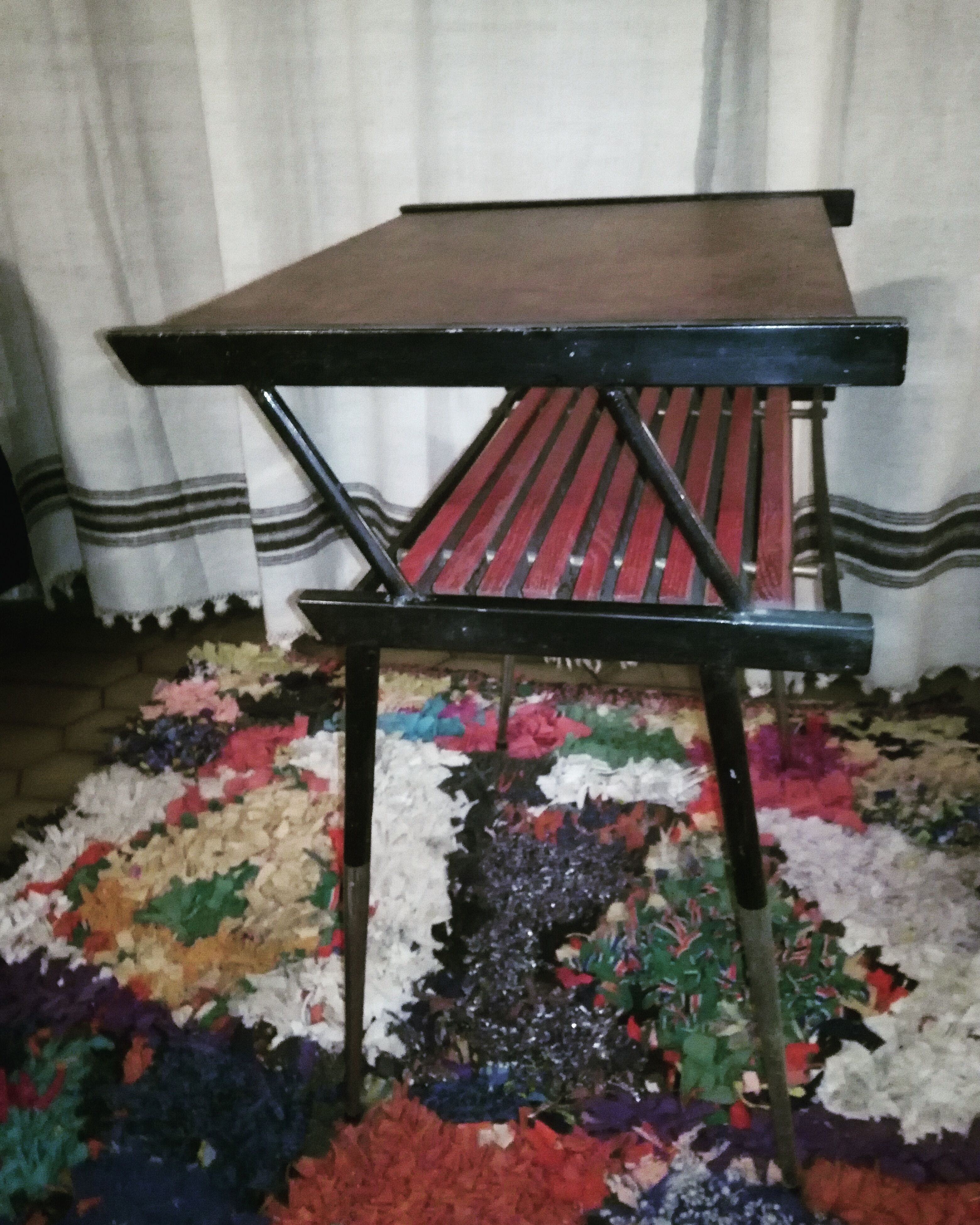 Industrial design side table