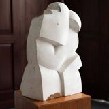 Sculpture 'Then and now' by Pol Spilliaert, Belgium, 2001-2003