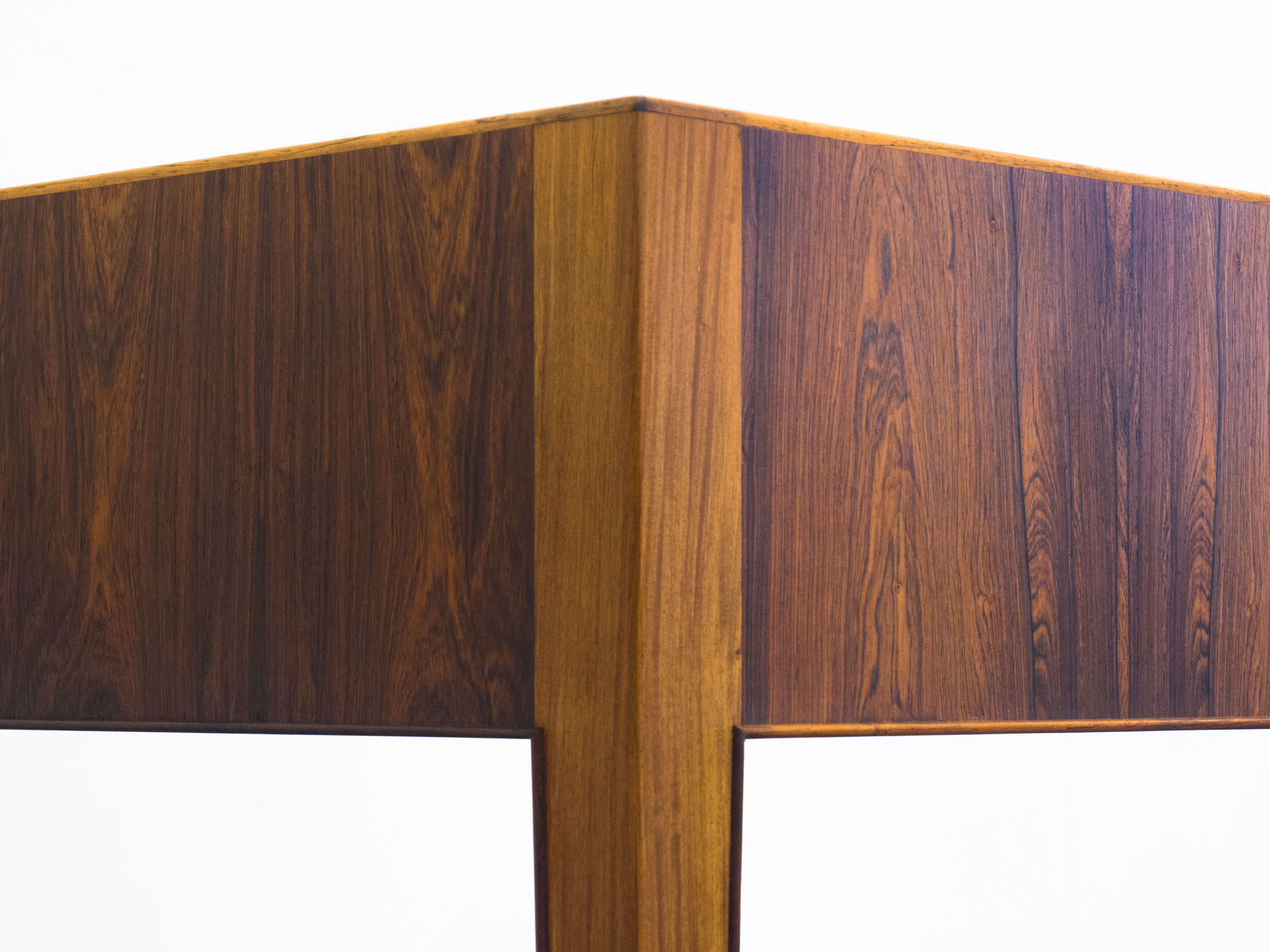 Haslev Møbelsnedkeri free standing rosewood desk