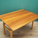 Table en hêtre, design danois, années 1980, fabricant : OFM