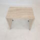 Set of 3 Italian Travertine Nesting Tables, 1980s