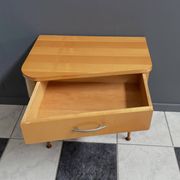 small hallway cabinet in unusual shape 1960s