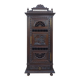 Breton style bonnetière wardrobe in natural wood