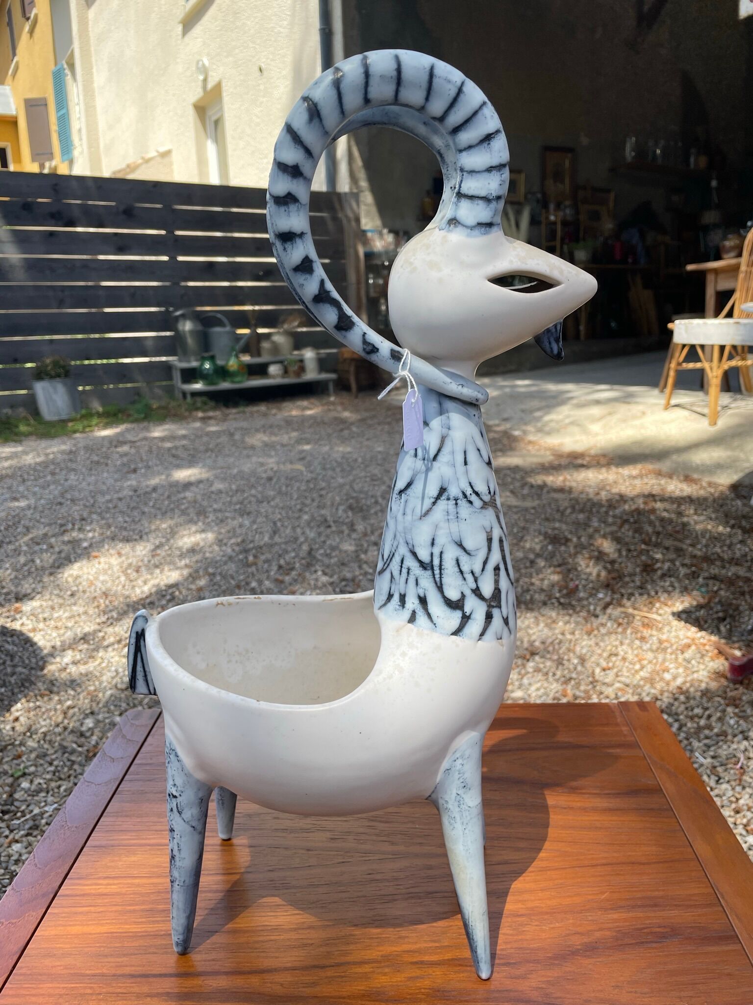 Empty ceramic pocket Lucien Neuquelman