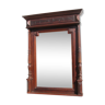 Ancient walnut mirror, 1900s, 100 x 70 cm