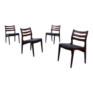 Lot de 4 chaises made - denmark